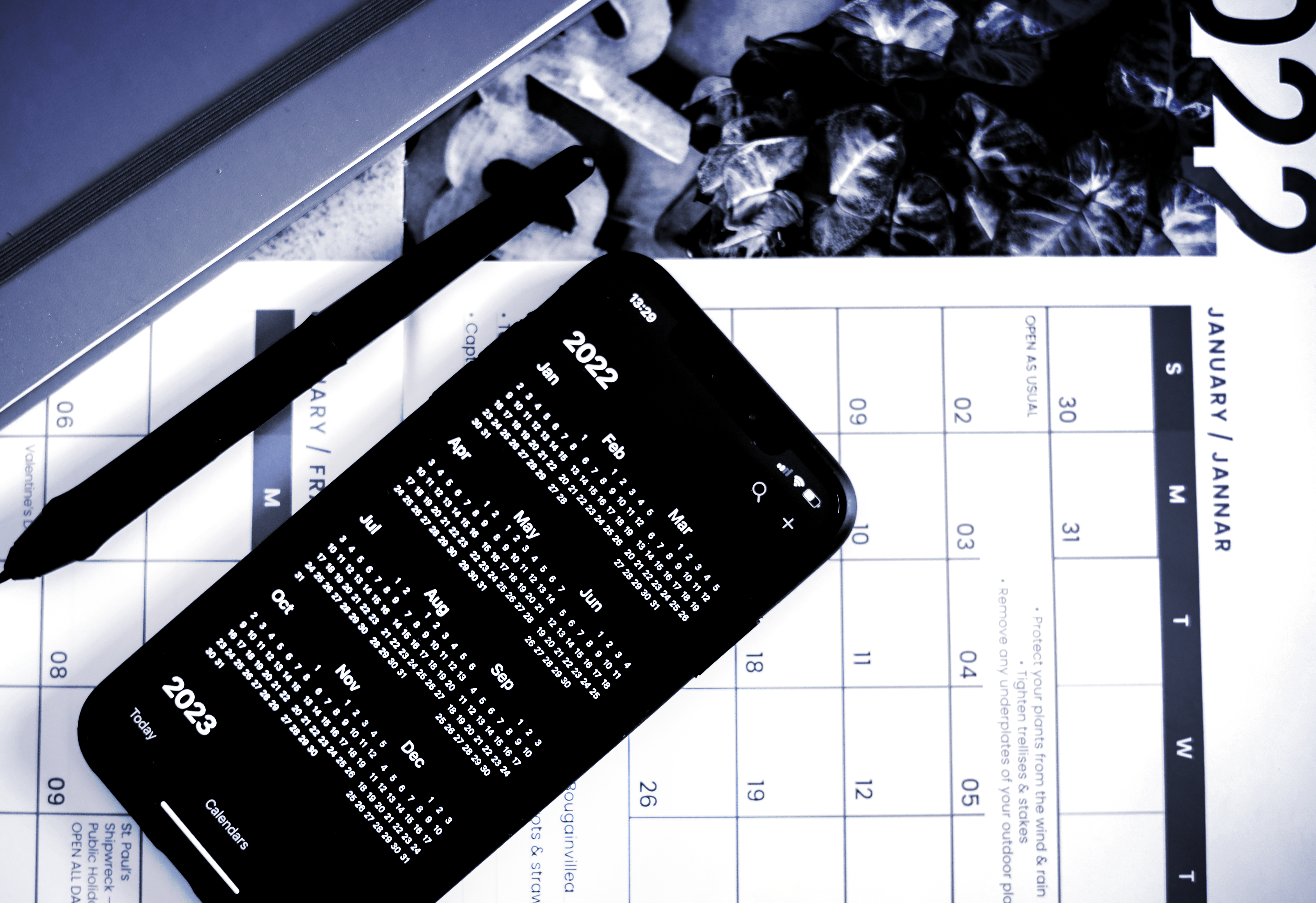 content calendar