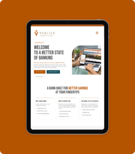 Veritex Bank - Better State of Banking Website